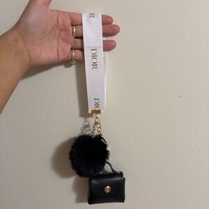 Dior Ribbon Keychain